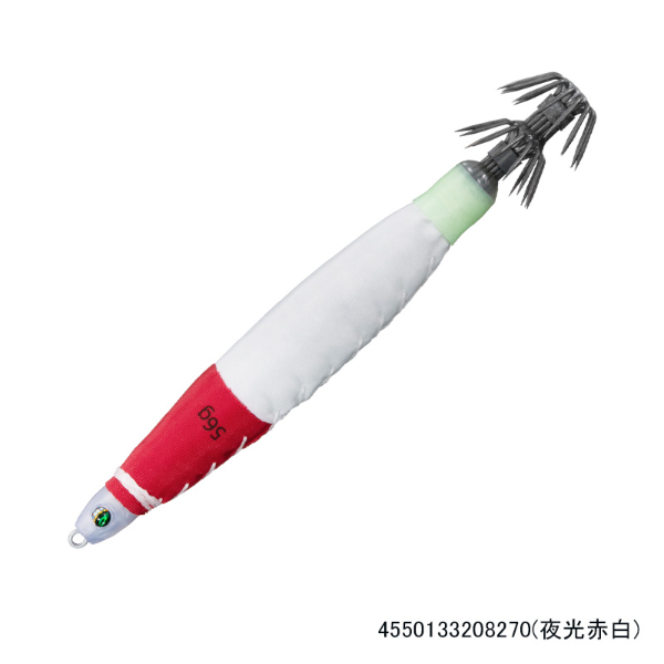 エメラルダスイカメタルスッテ150g(夜光赤白)